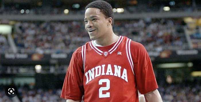 A.J. Moye, who helped the 2002 Hoosiers reach the national championship game, is one of the best bench players in Indiana history. (IU Athletics)